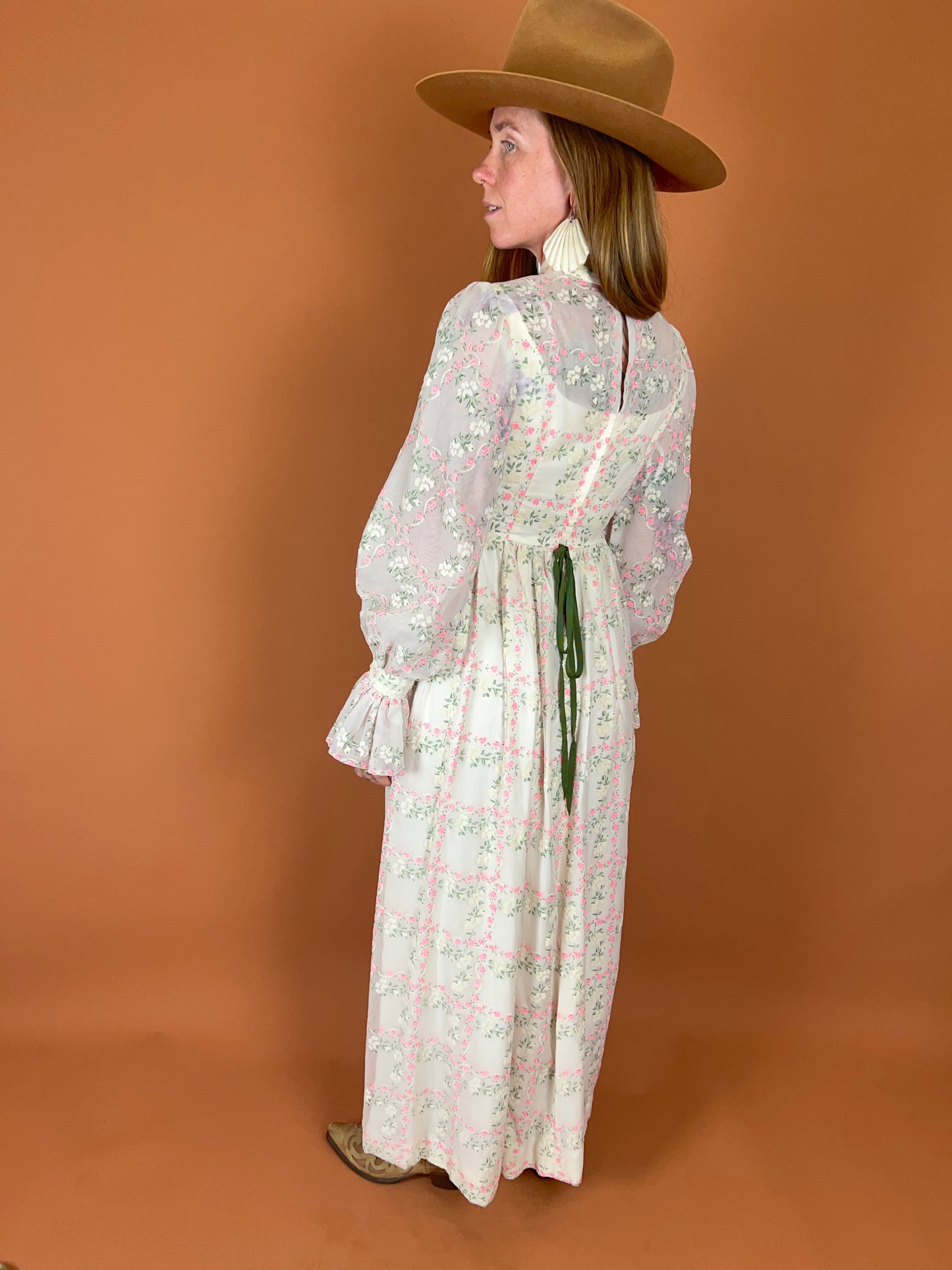 VINTAGE 60's Maxi Dress 6