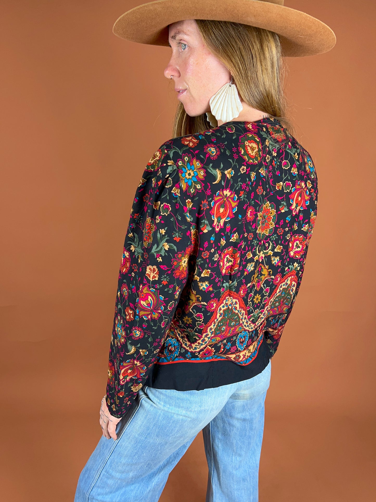Vintage 70's Floral Shirt 12