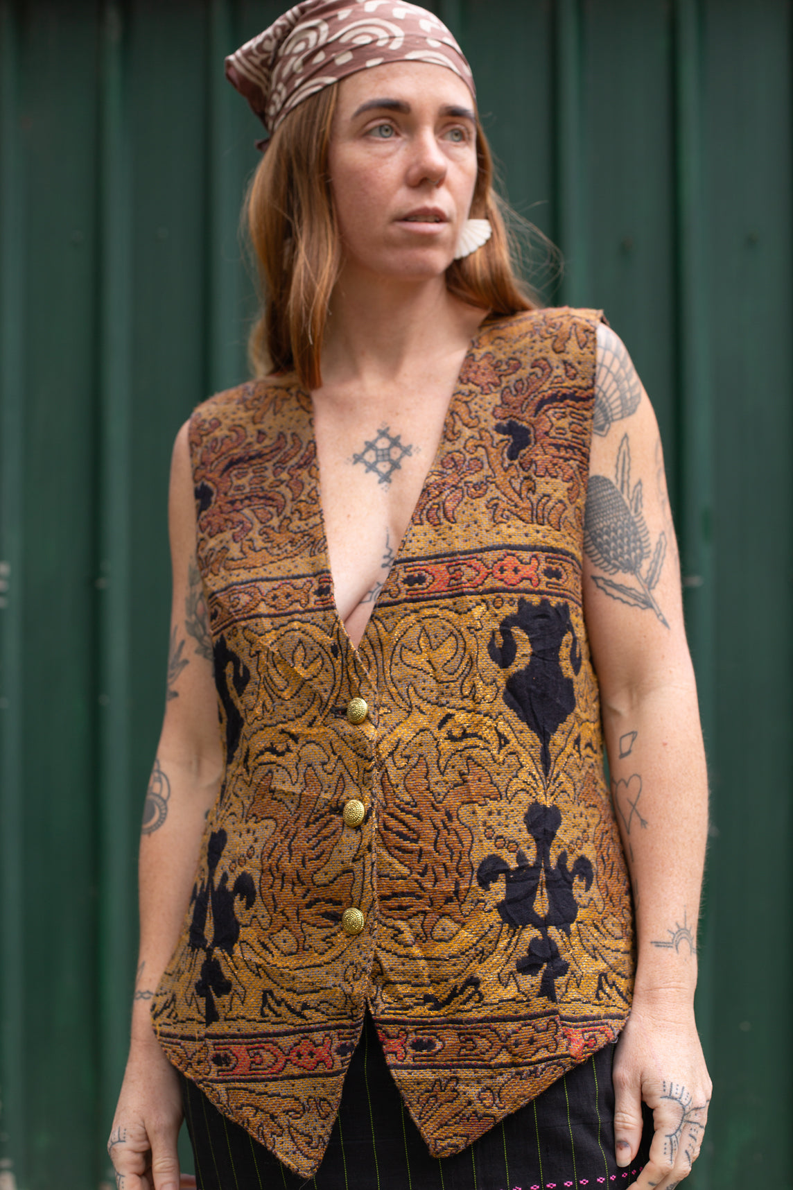 VTG 70's Tapestry Vest 12