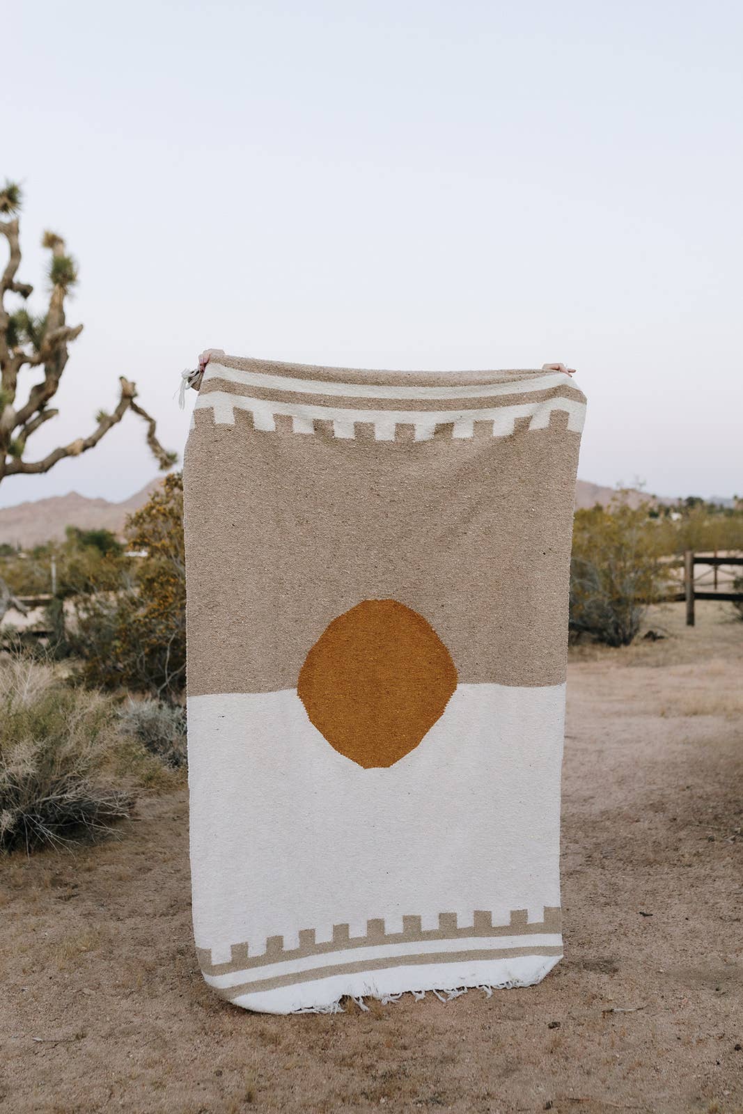 TRIBE & TRUE Oro Sol Handwoven Blanket