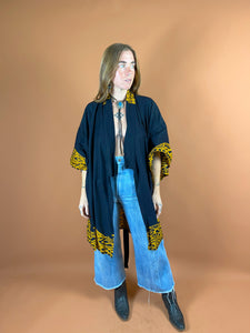 VTG 70's/80's Cotton Kimono OS