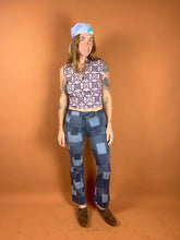 Load image into Gallery viewer, VTG 80&#39;s/90’s Flare Low Rise Denim Pant 6-8
