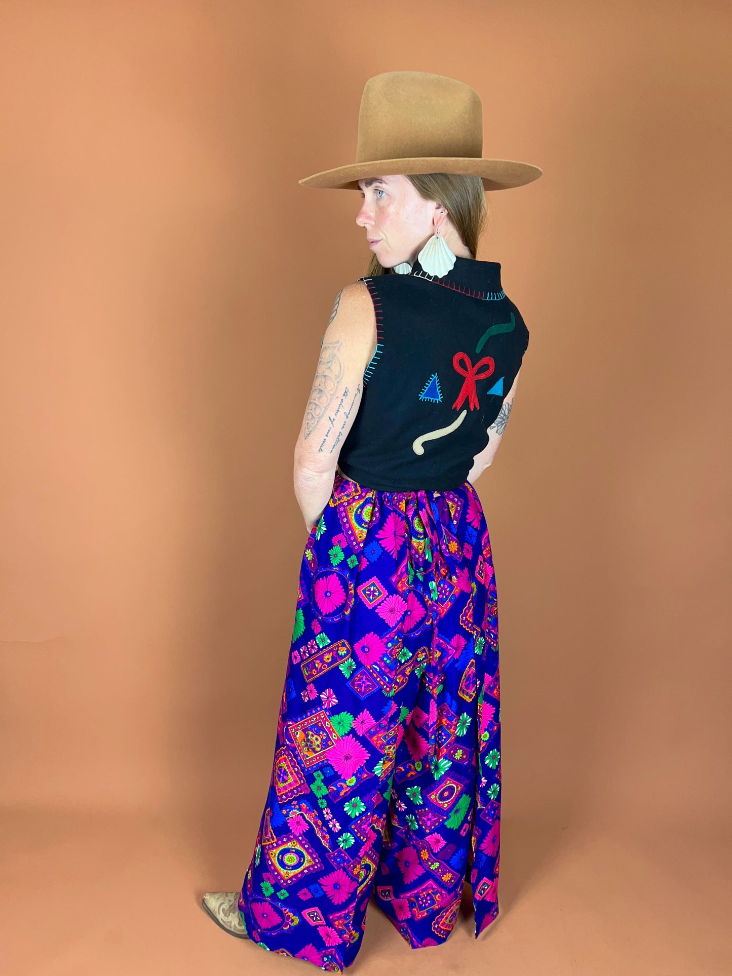 VINTAGE 60's Wrap Pants OS