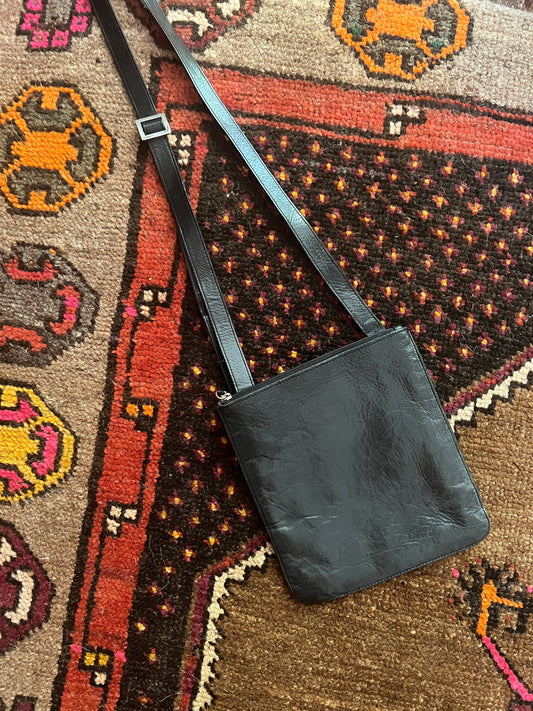 VTG 90's Leather Shoulder Bag