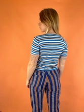 Load image into Gallery viewer, VTG 70’s Ringer Tee 6-8