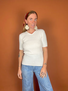 VTG 80's/90's Ribbed Ribbed T-shirt 10