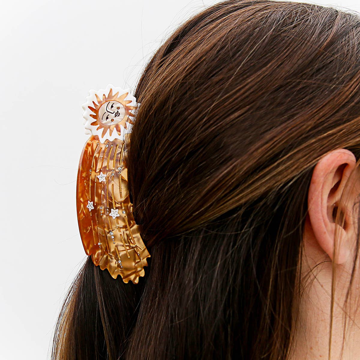 KINGSTON JEWELLERY Golden Shooting Star Claw