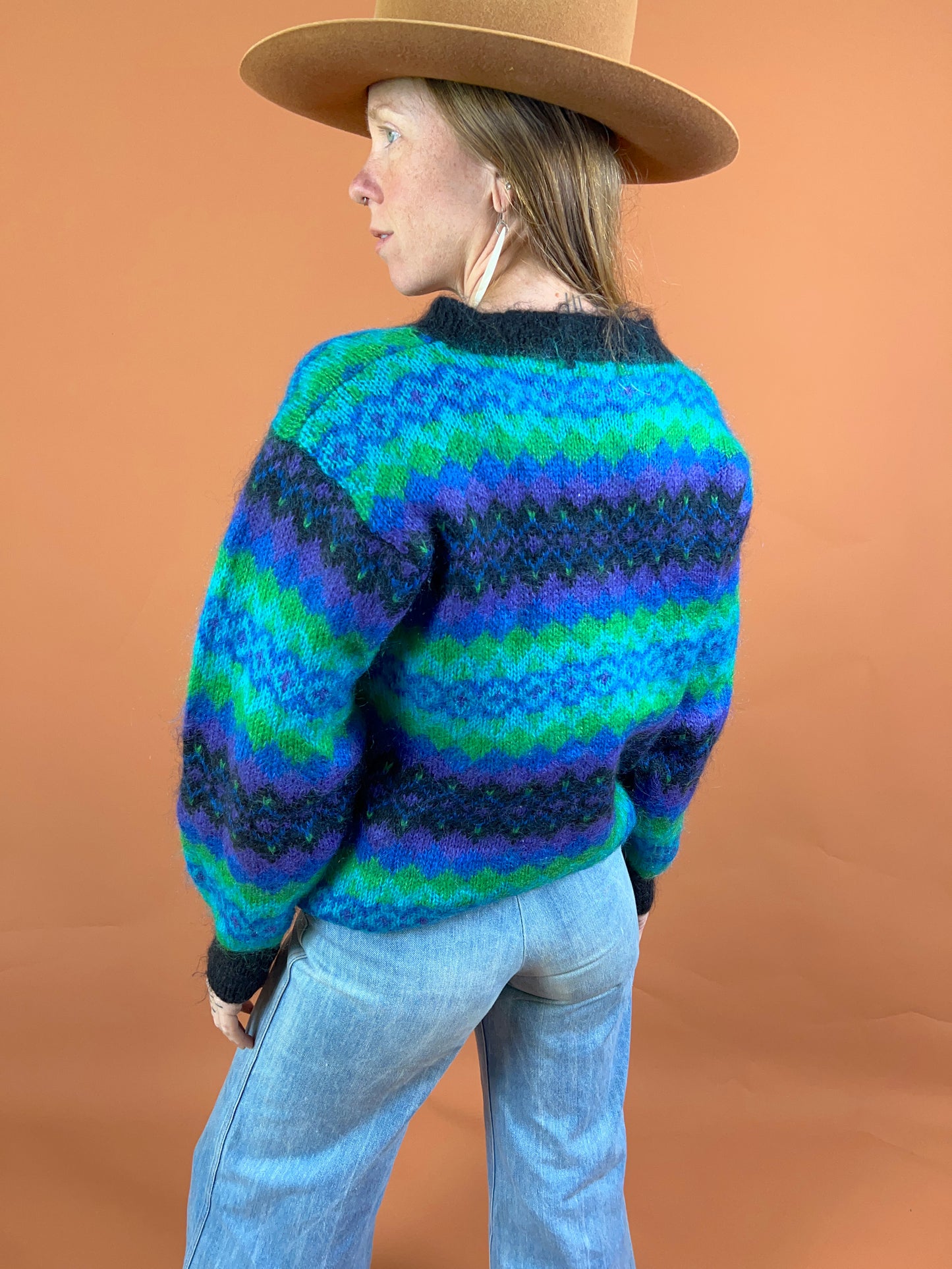 VINTAGE 80's Knit Jumper 10-12