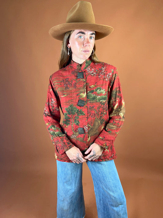 VINTAGE 80’s Lightweight Blazer Jacket 12