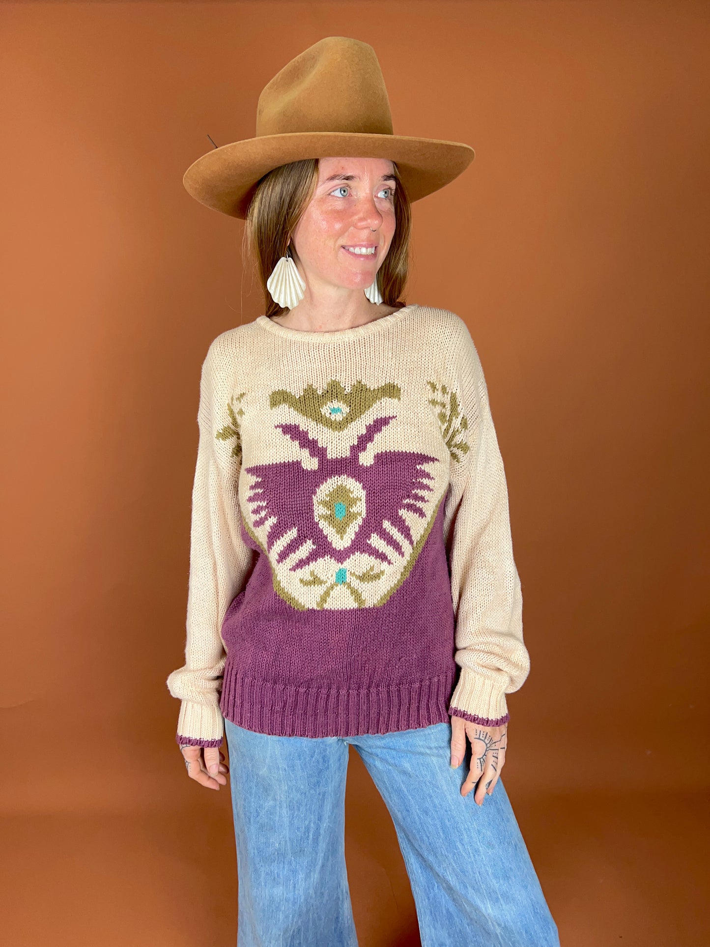 VINTAGE 80's Jumper 12-14
