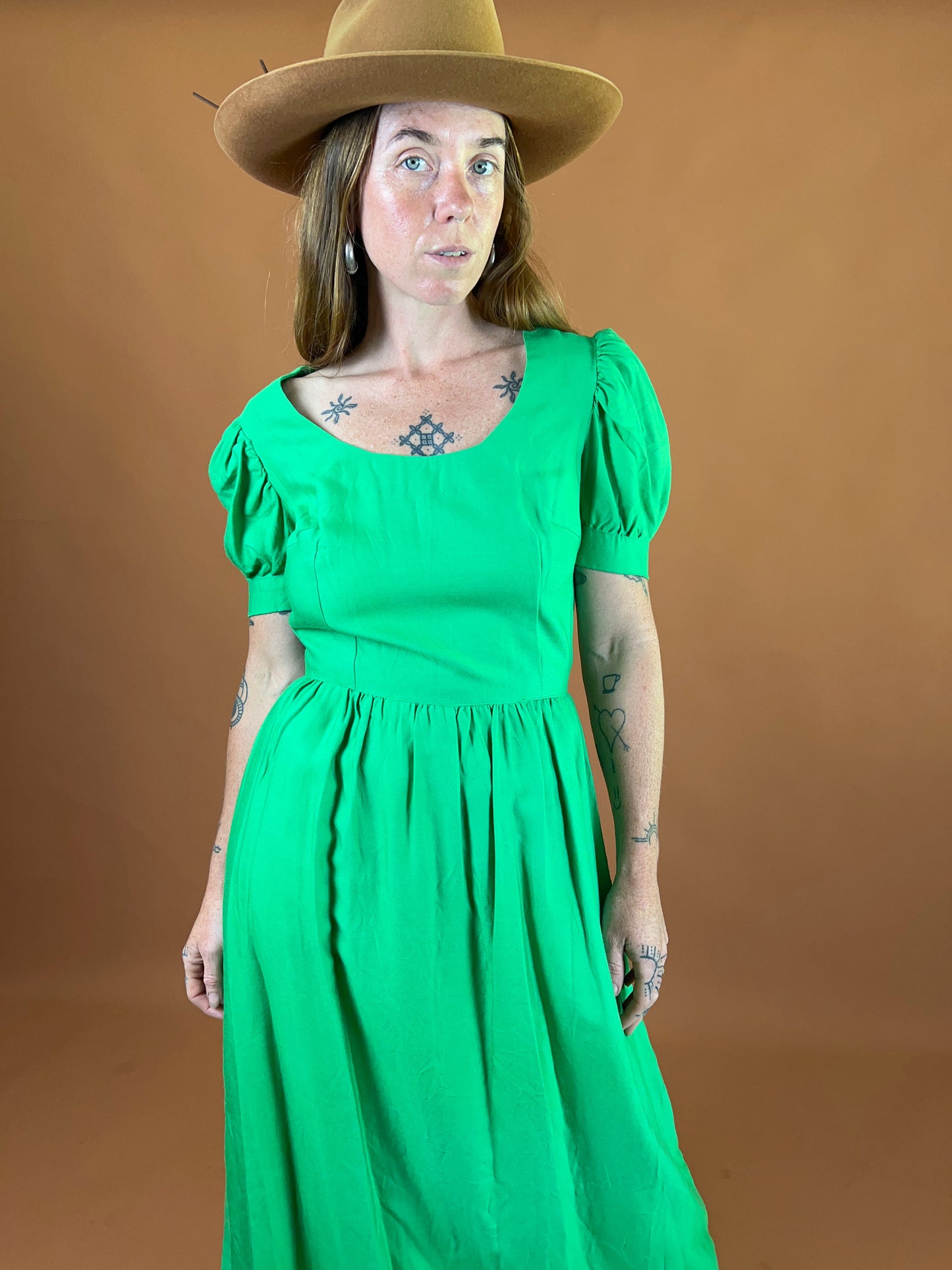 VINTAGE 60's Maxi Dress 8