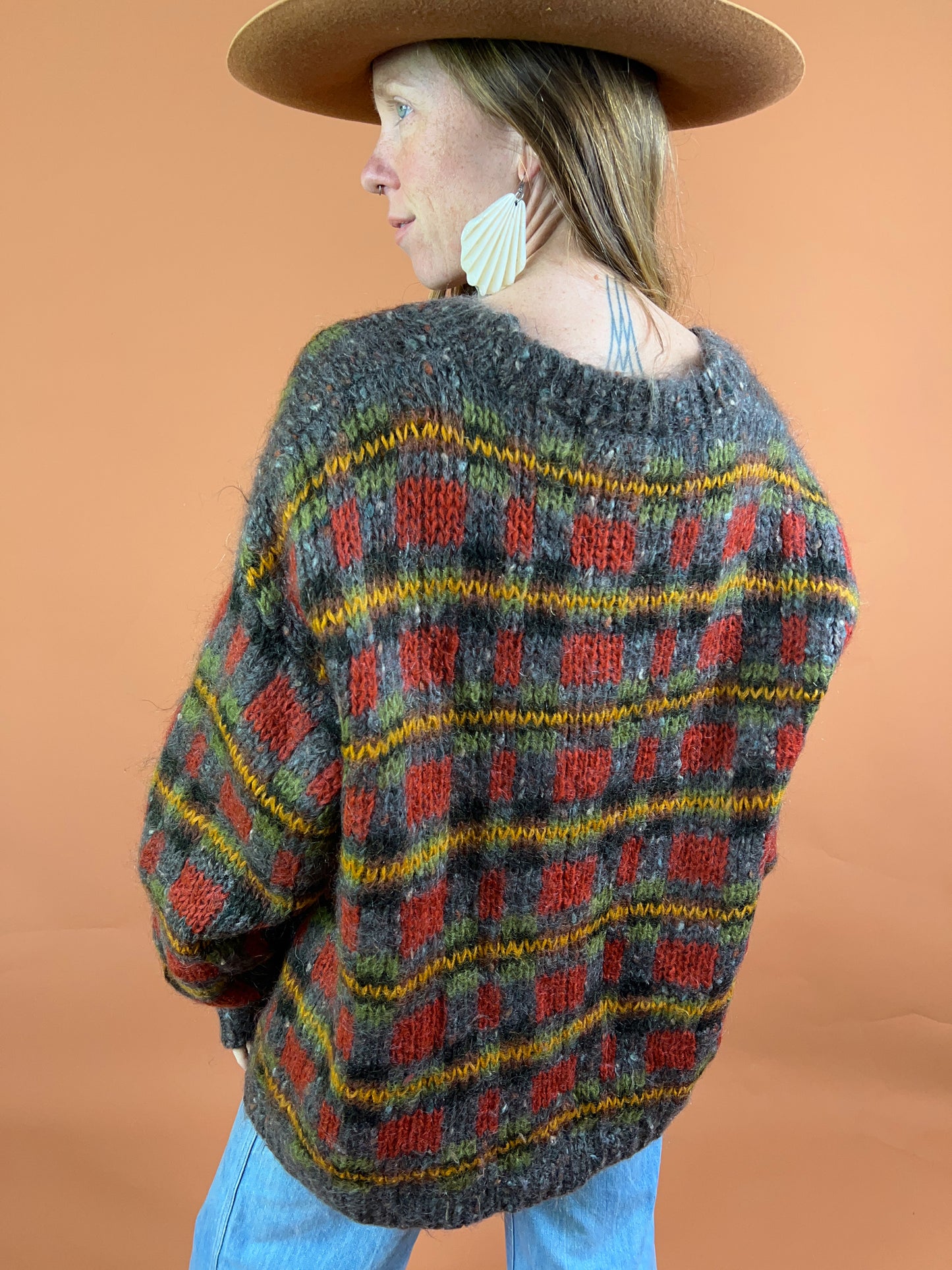 VINTAGE 80’s Cardigan 14-16