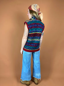 VTG 60's/70's Wool Knit Vest 8