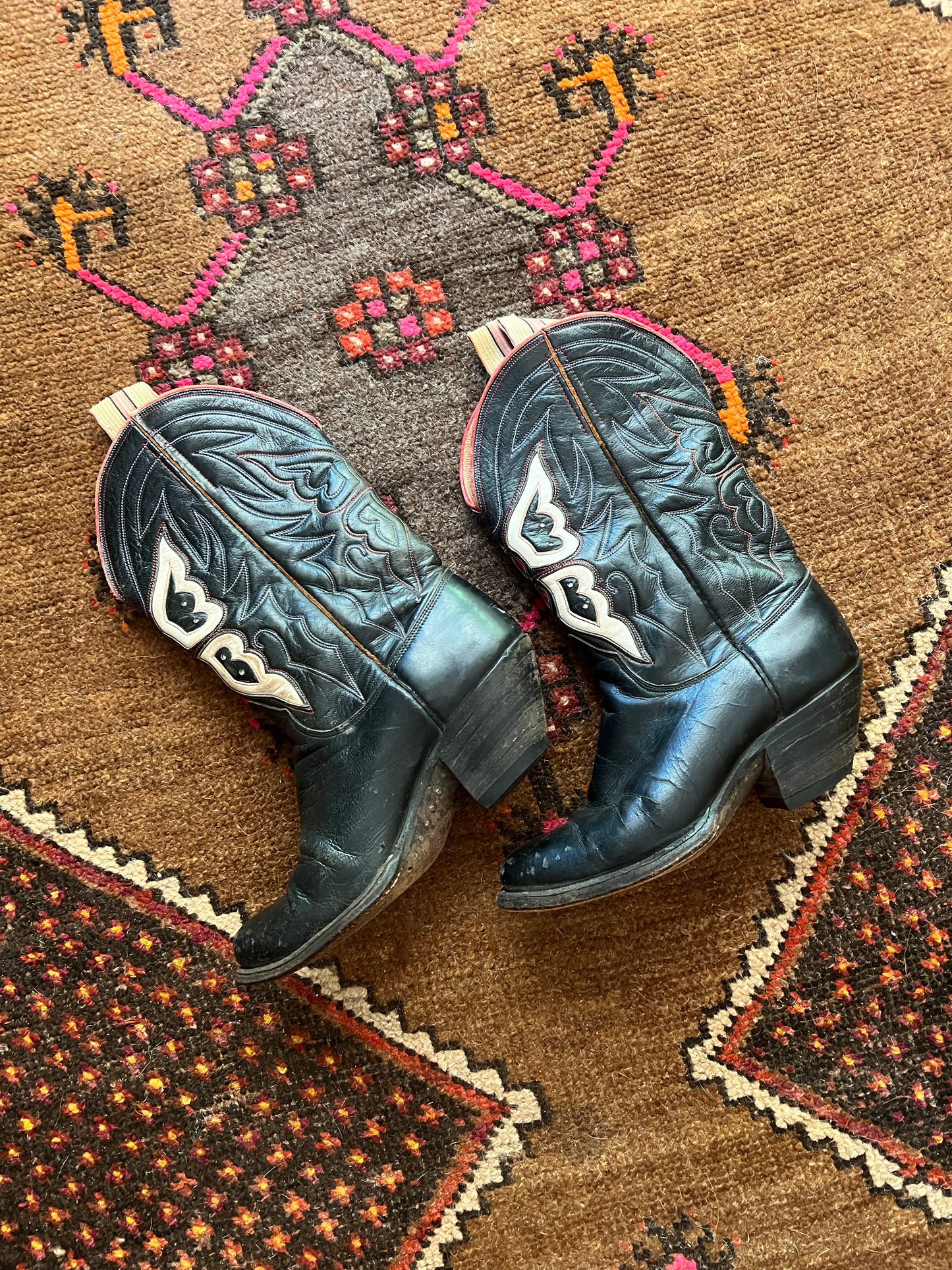 VINTAGE Seiberling Cowboy Boots 38/7.5