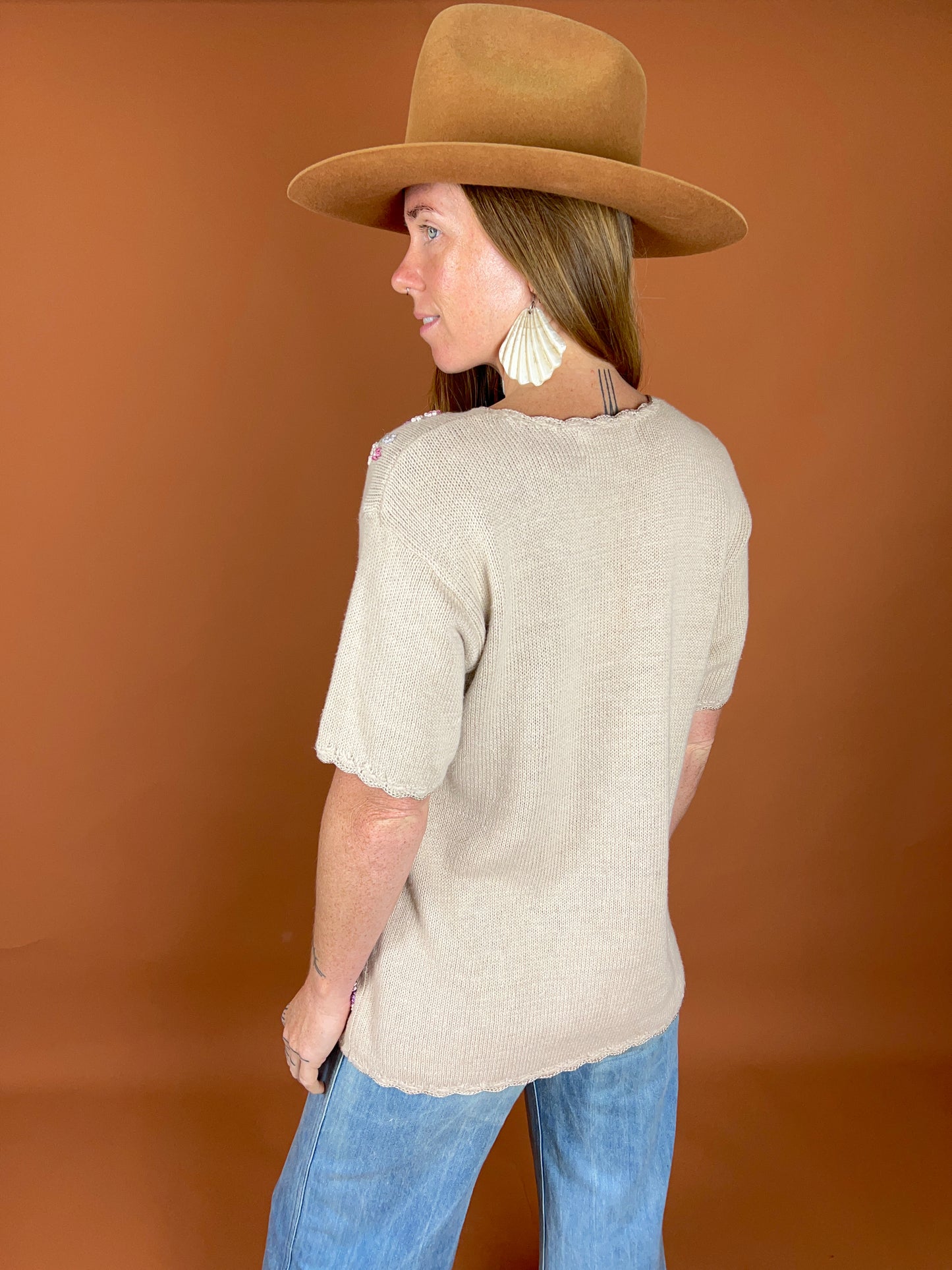 VINTAGE 80's Knit Top 12