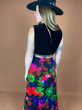 Load image into Gallery viewer, VTG 60&#39;s Floral Handmade Maxi Skirt 14