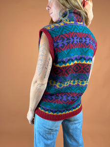 VTG 60's/70's Wool Knit Vest 8