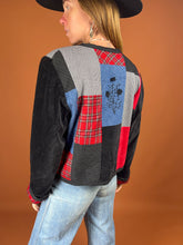 Load image into Gallery viewer, VTG 70&#39;s Patchwork Tartan Jacket 12