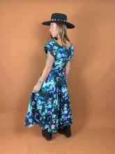 Load image into Gallery viewer, VTG 50&#39;s/60&#39;s Cotton Maxi Dress 12