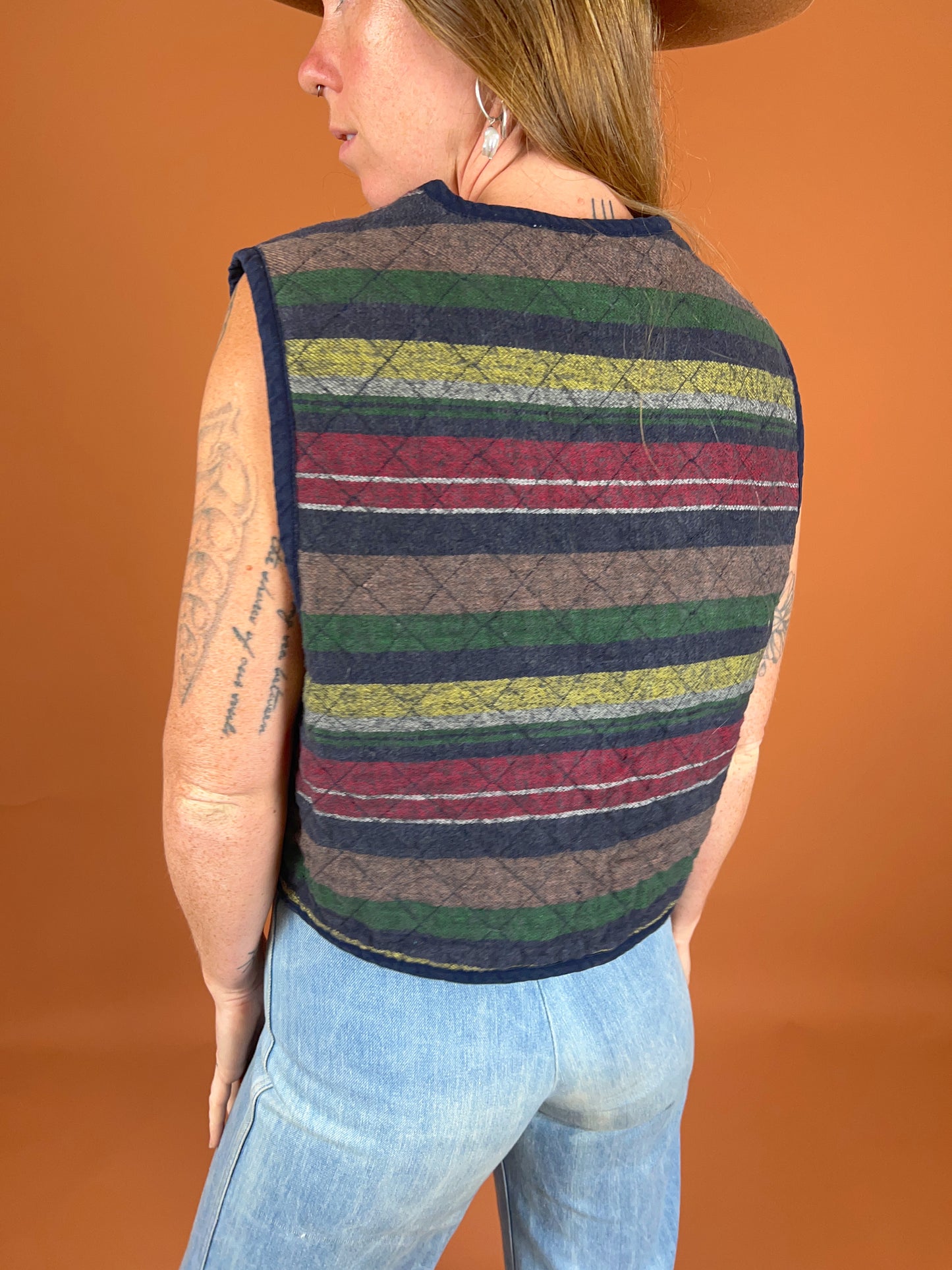 VINTAGE 80's/90's Quilted Vest 14