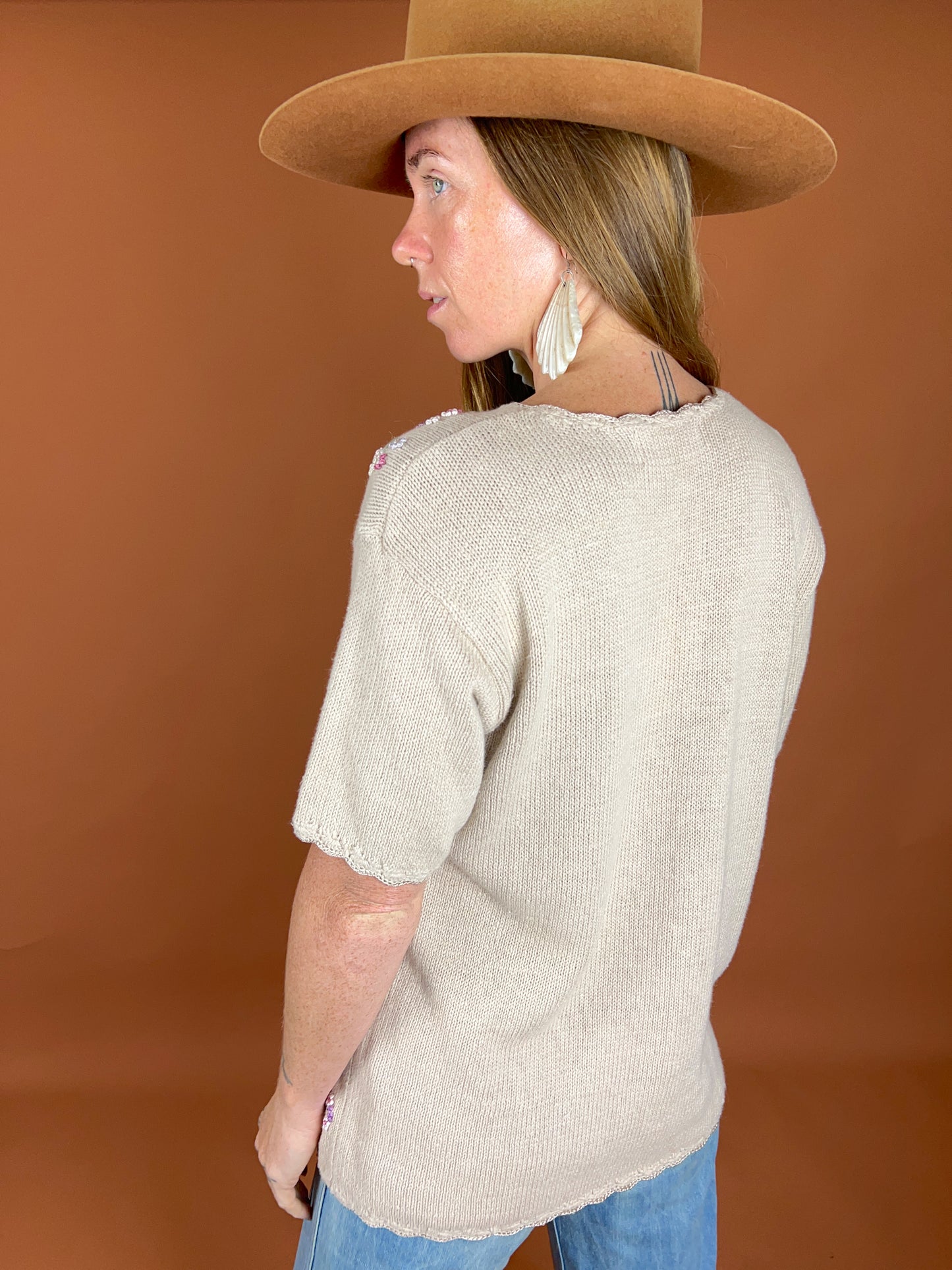 VINTAGE 80's Knit Top 12