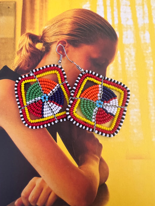 HANDMADE Maasai Earrings