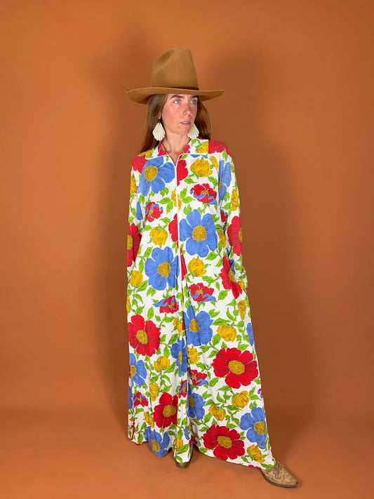 VINTAGE 60's Maxi Dress 16