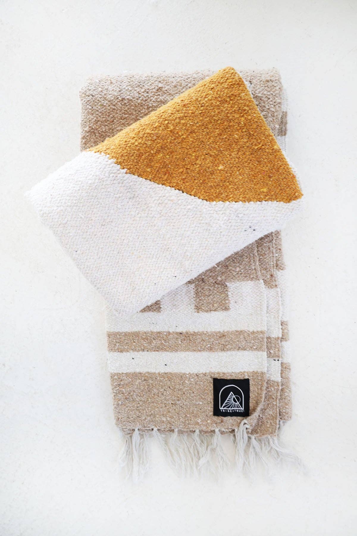 TRIBE & TRUE Oro Sol Handwoven Blanket