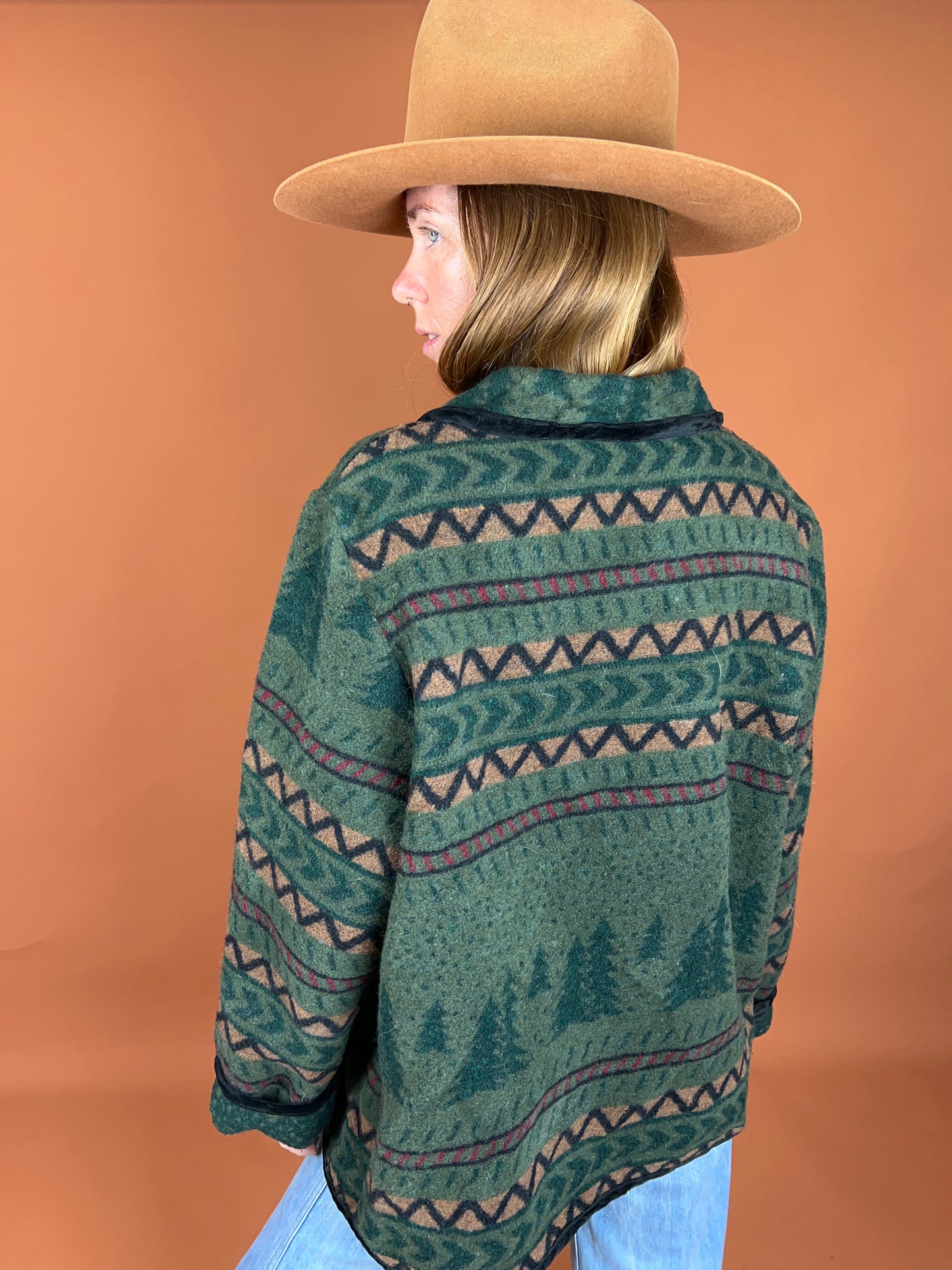 VINTAGE 70's Wool Jacket 16