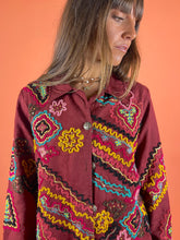 Load image into Gallery viewer, VTG Embroidered Indian Jacket 10-12