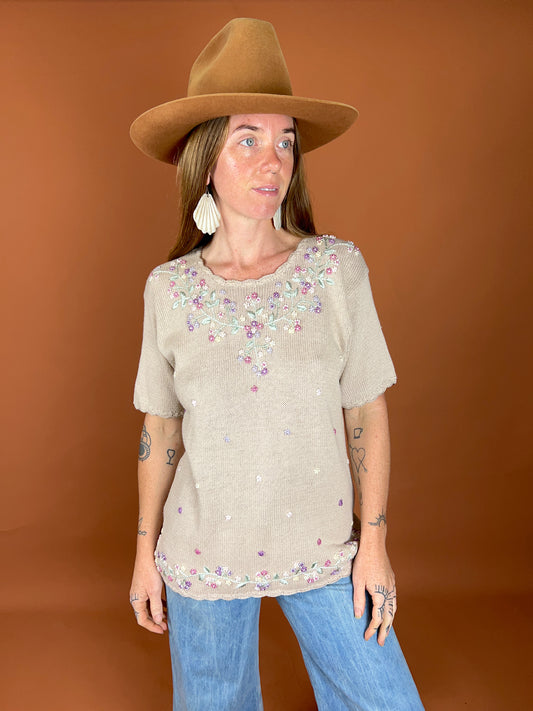 VINTAGE 80's Knit Top 12