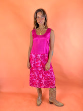 Load image into Gallery viewer, VTG 70&#39;s Midi Dress 12