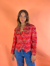 Load image into Gallery viewer, VTG 70&#39;s Chinese Brocade Silk Jacket 10