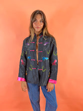 Load image into Gallery viewer, VTG 80&#39;s Embroidered Jacket 12