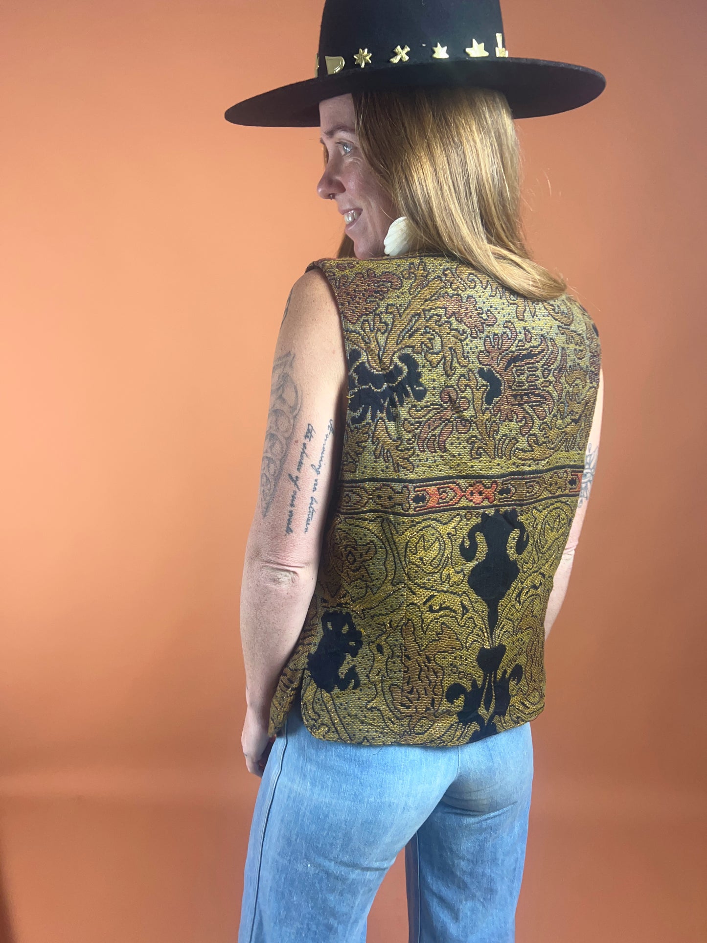 VTG 70's Tapestry Vest 12