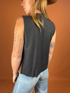 VTG 70's/80's Cotton Embroidered Vest 10