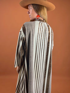 VTG 60's/70’s Stripe Maxi Dress 14-16