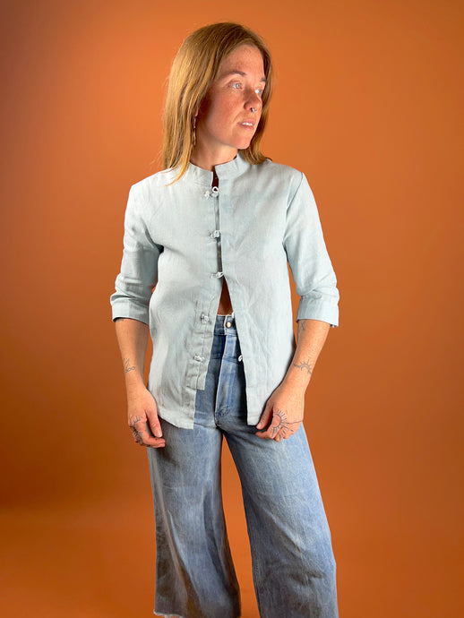 VTG 70's Linen Shirt 8
