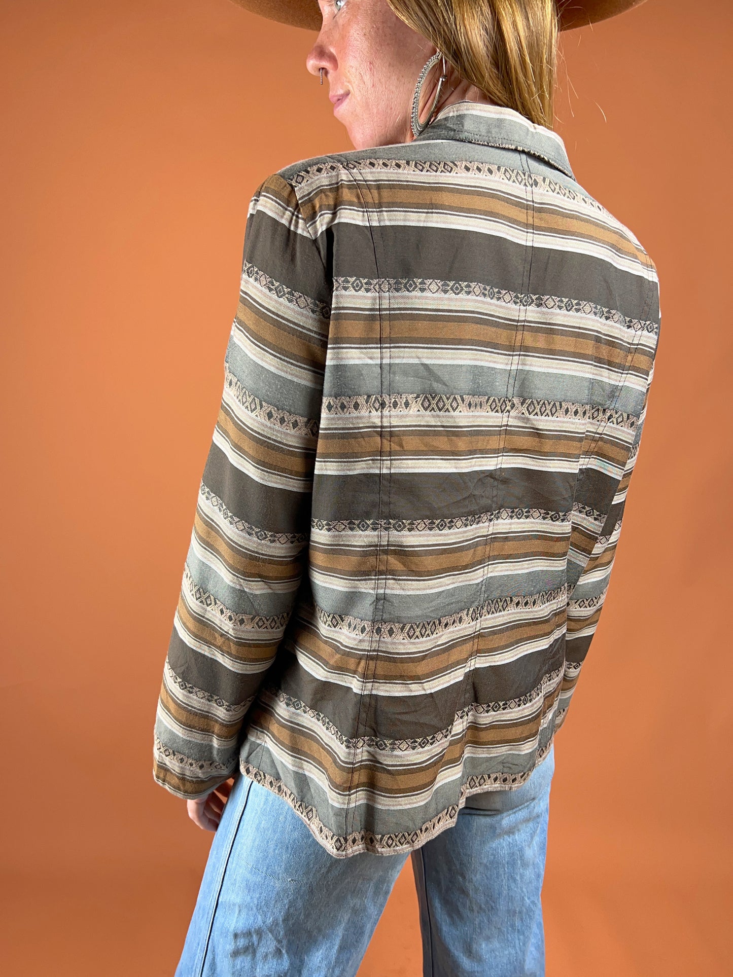 VTG 80's Brocade Jacket 10-12