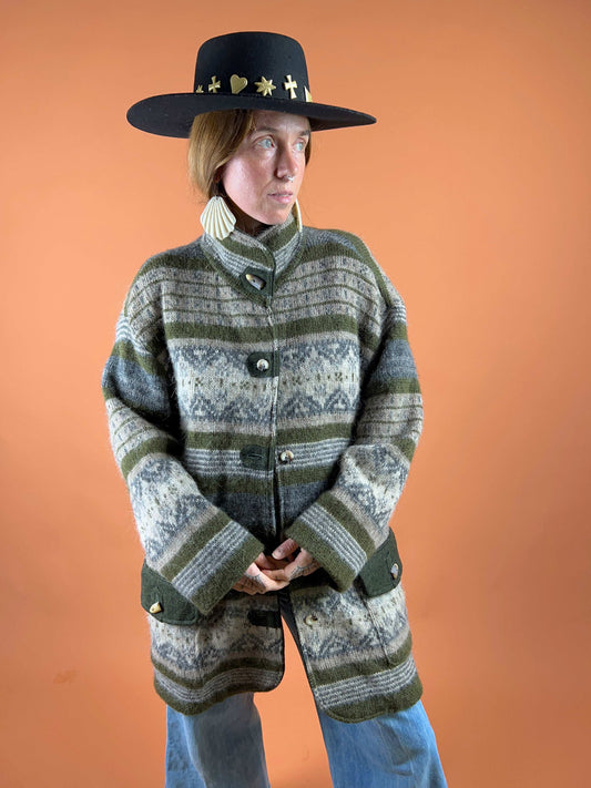 VTG 70’s/80’s Iceland Knit Jacket 16