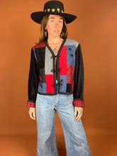 Load image into Gallery viewer, VTG 70&#39;s Patchwork Tartan Jacket 12