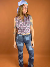 Load image into Gallery viewer, VTG 80&#39;s/90’s Flare Low Rise Denim Pant 6-8