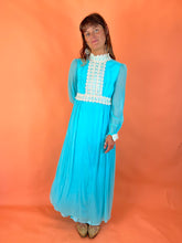 Load image into Gallery viewer, VTG 60&#39;s Prairie Dress 10