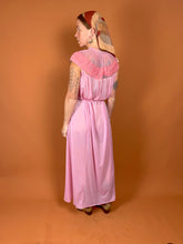 Load image into Gallery viewer, VTG 40&#39;s/50&#39;s Hand Made Night Dress 12-14