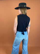 Load image into Gallery viewer, VTG 70&#39;s/80&#39;s Cotton Embroidered Vest 8-10
