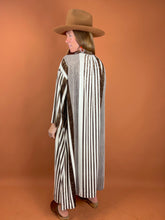 Load image into Gallery viewer, VTG 60&#39;s/70’s Stripe Maxi Dress 14-16