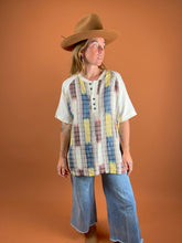 Load image into Gallery viewer, VTG 80’s/90’s 1/4 Button Shirt 12-14