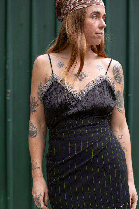 VTG 90's Silk Beaded Cami 12