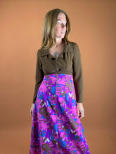 Load image into Gallery viewer, VTG 70&#39;s Empire Line Maxi 8