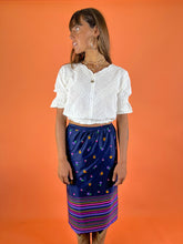 Load image into Gallery viewer, VTG 70&#39;s Wrap Skirt OS